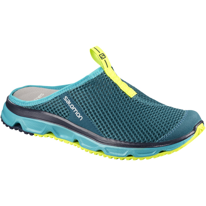 Salomon RX SLIDE 3.0 W Sandalias Mujer - Azules - Colombia (53246-KNGZ)